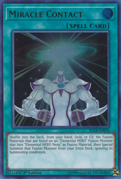 Miracle Contact [BLLR-EN076] Ultra Rare | Card Merchant Takapuna