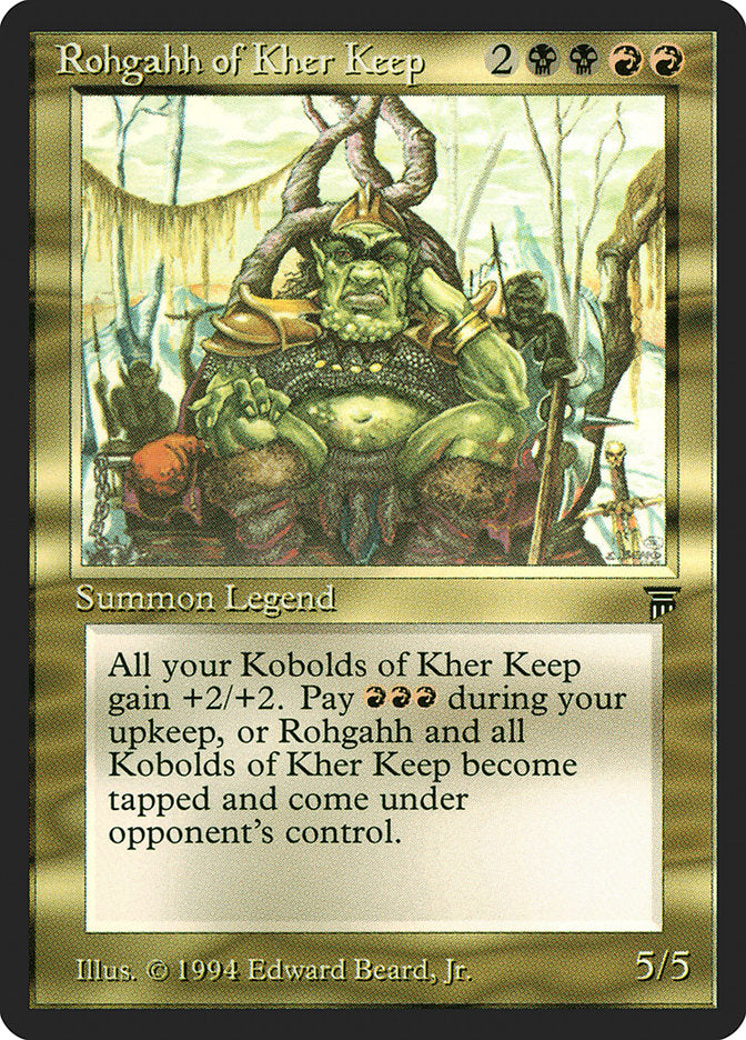 Rohgahh of Kher Keep [Legends] | Card Merchant Takapuna