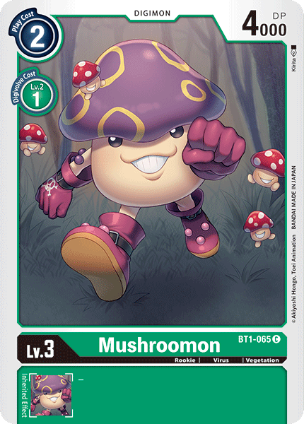 Mushroomon [BT1-065] [Release Special Booster Ver.1.0] | Card Merchant Takapuna