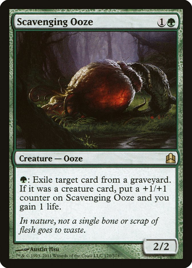 Scavenging Ooze [Commander 2011] | Card Merchant Takapuna