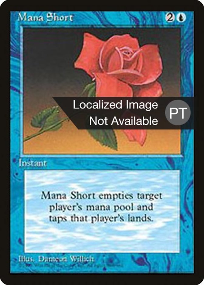 Mana Short [Fourth Edition (Foreign Black Border)] | Card Merchant Takapuna