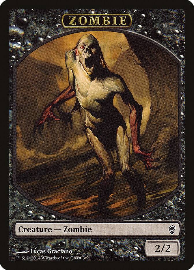 Zombie Token [Conspiracy Tokens] | Card Merchant Takapuna