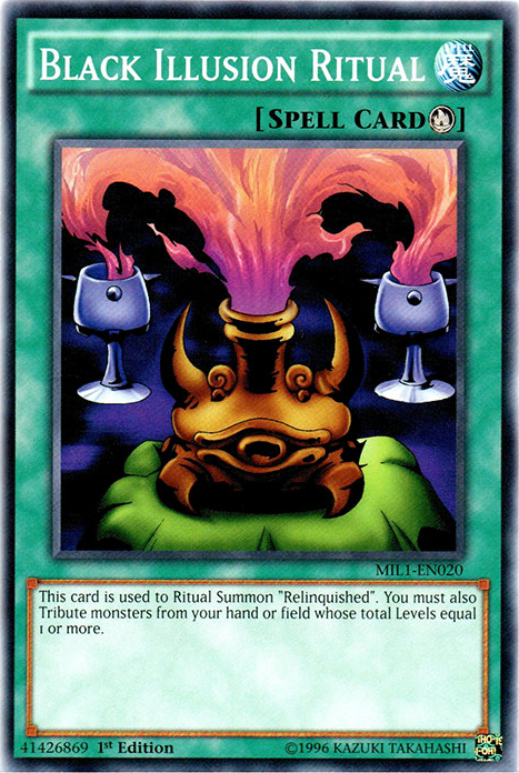 Black Illusion Ritual [MIL1-EN020] Common | Card Merchant Takapuna