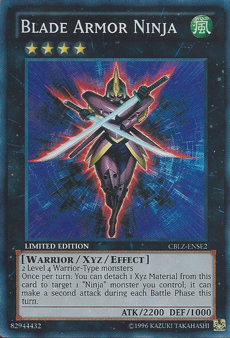 Blade Armor Ninja [CBLZ-ENSE2] Super Rare | Card Merchant Takapuna