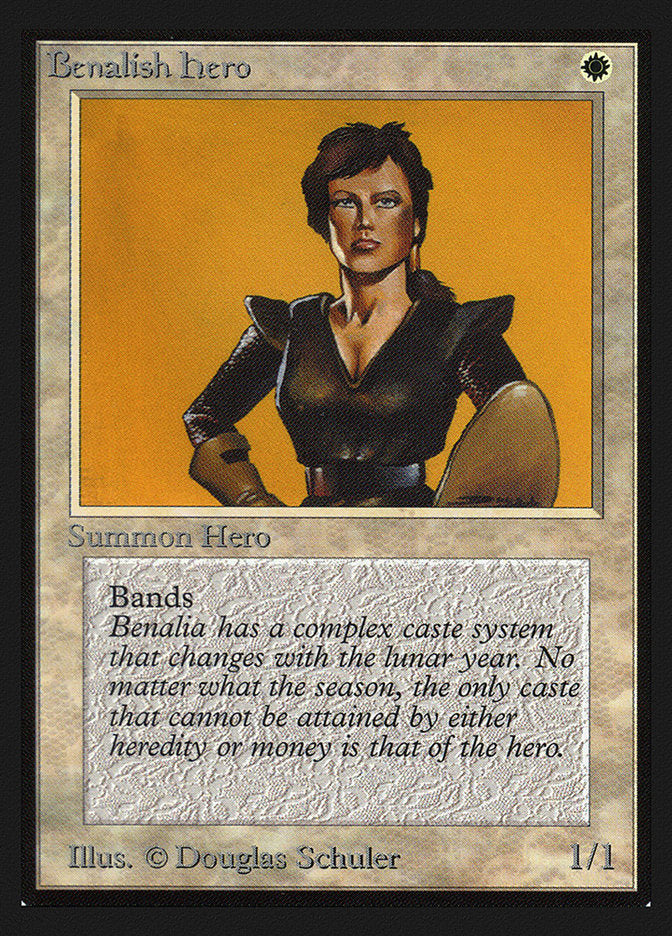 Benalish Hero [Collectors' Edition] | Card Merchant Takapuna