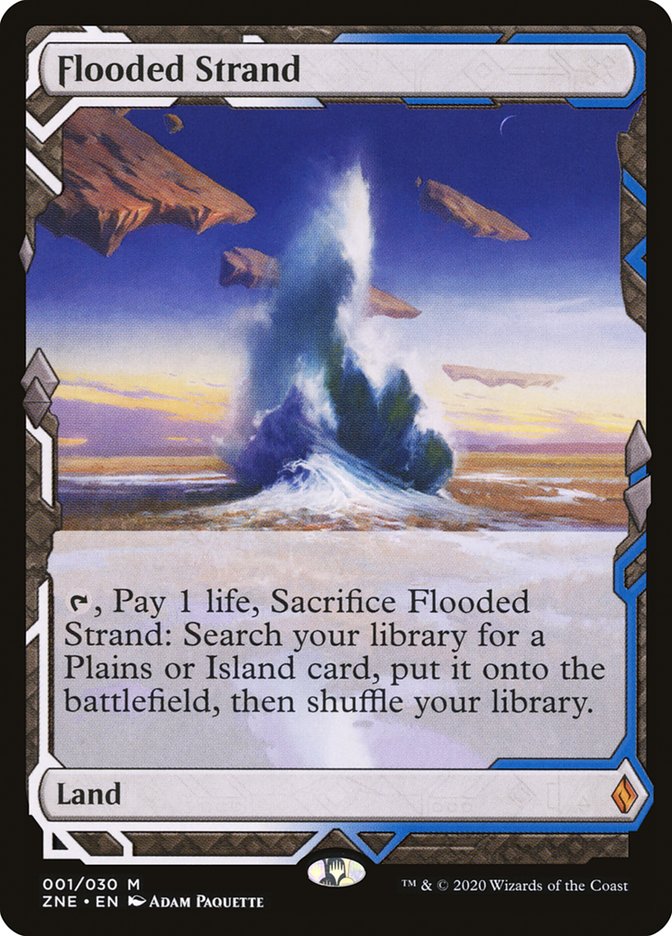 Flooded Strand (Expeditions) [Zendikar Rising Expeditions] | Card Merchant Takapuna