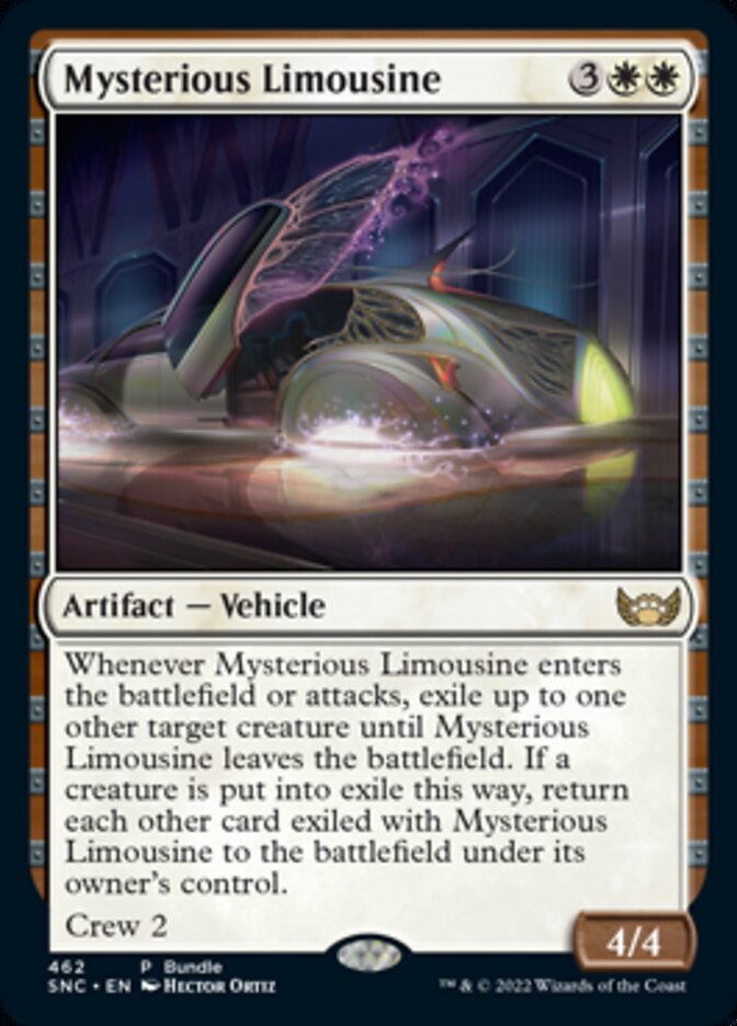 Mysterious Limousine (Bundle) [Streets of New Capenna] | Card Merchant Takapuna