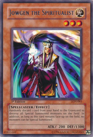 Jowgen the Spiritualist [LON-061] Rare | Card Merchant Takapuna