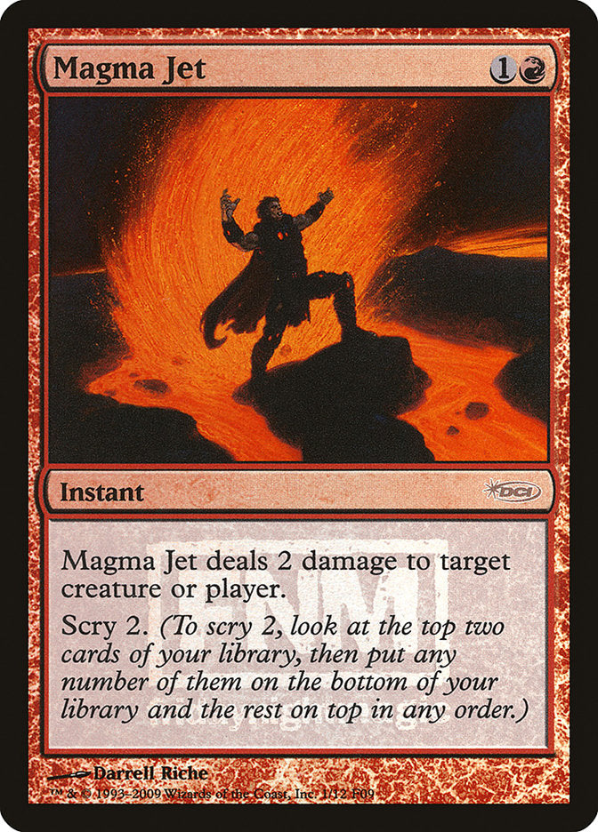 Magma Jet [Friday Night Magic 2009] | Card Merchant Takapuna