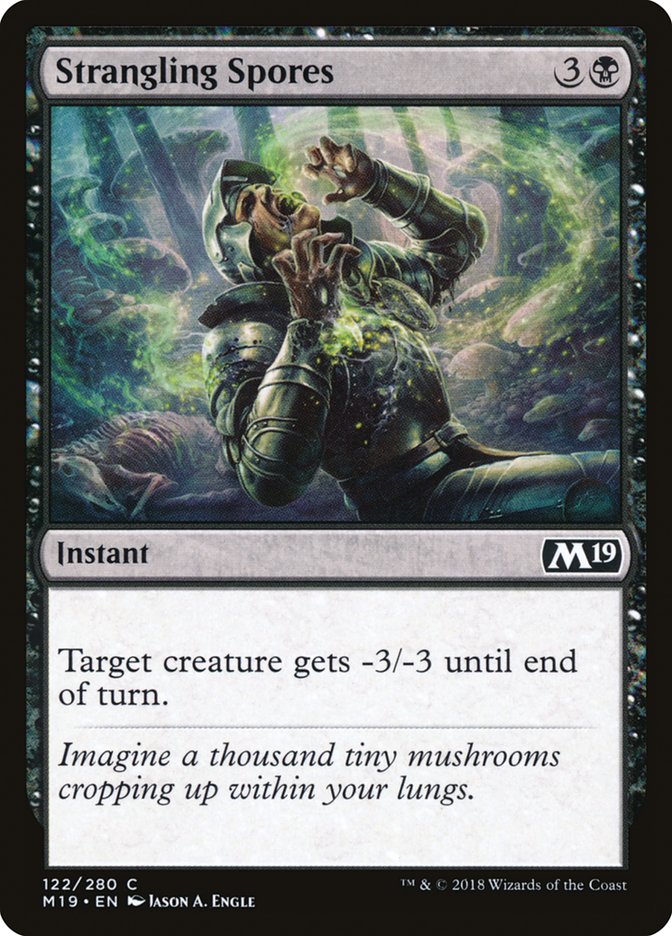 Strangling Spores [Core Set 2019] | Card Merchant Takapuna