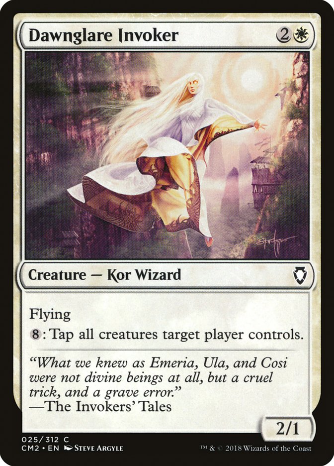 Dawnglare Invoker [Commander Anthology Volume II] | Card Merchant Takapuna