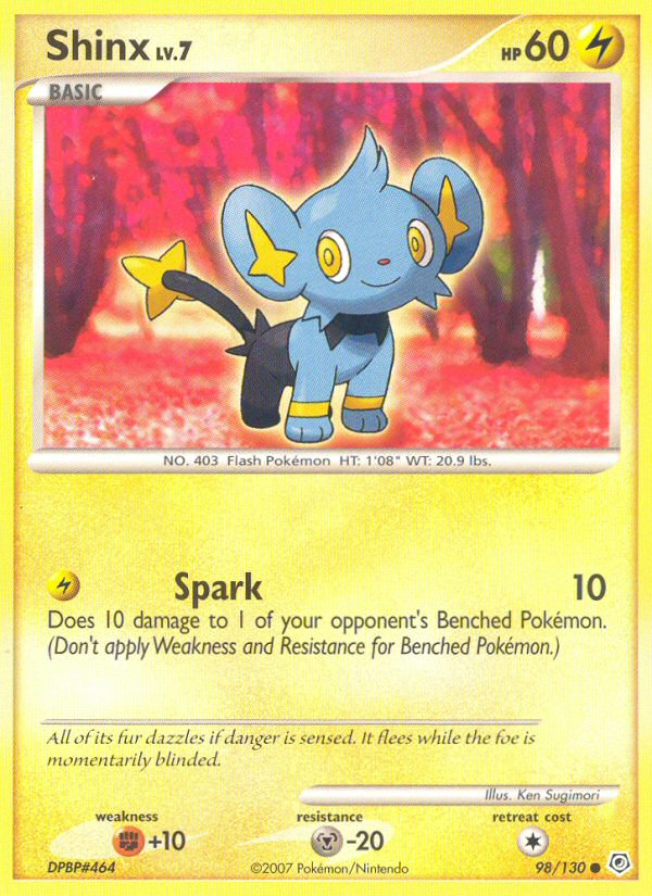 Shinx (98/130) [Diamond & Pearl: Base Set] | Card Merchant Takapuna