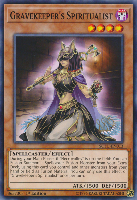 Gravekeeper's Spiritualist [SOFU-EN013] Common | Card Merchant Takapuna