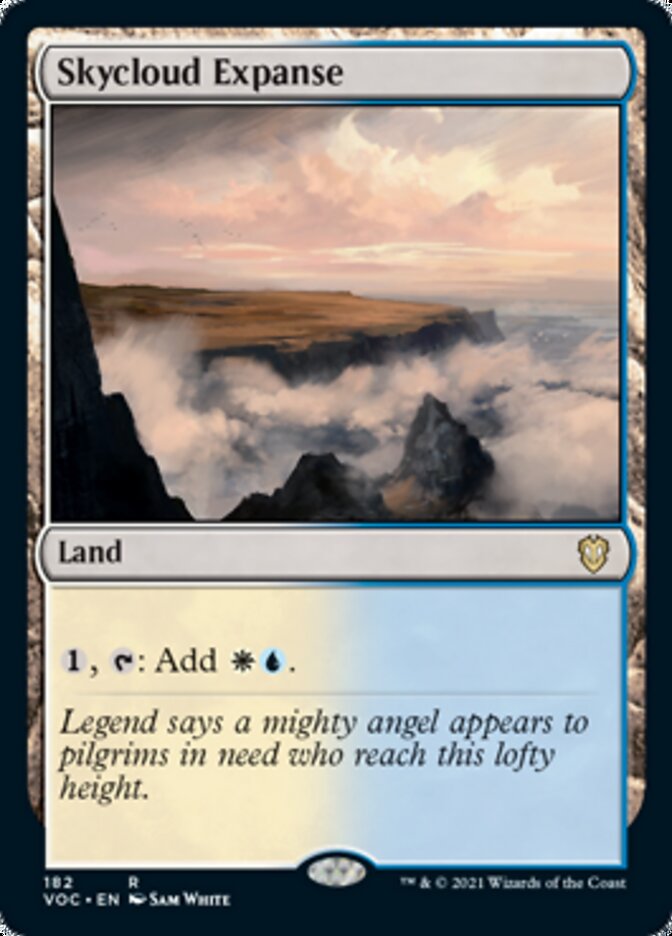 Skycloud Expanse [Innistrad: Crimson Vow Commander] | Card Merchant Takapuna