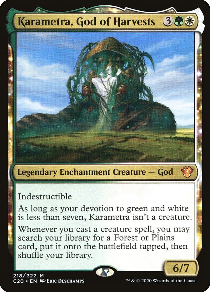 Karametra, God of Harvests [Commander 2020] | Card Merchant Takapuna