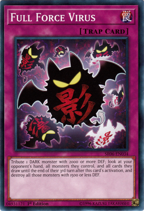 Full Force Virus [SR06-EN034] Common | Card Merchant Takapuna