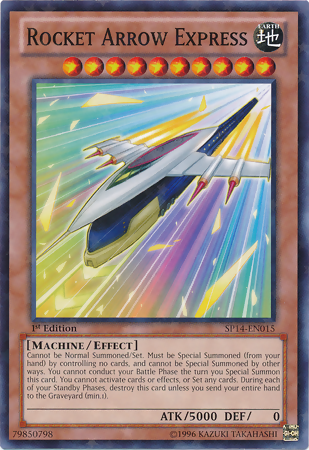 Rocket Arrow Express [SP14-EN015] Starfoil Rare | Card Merchant Takapuna