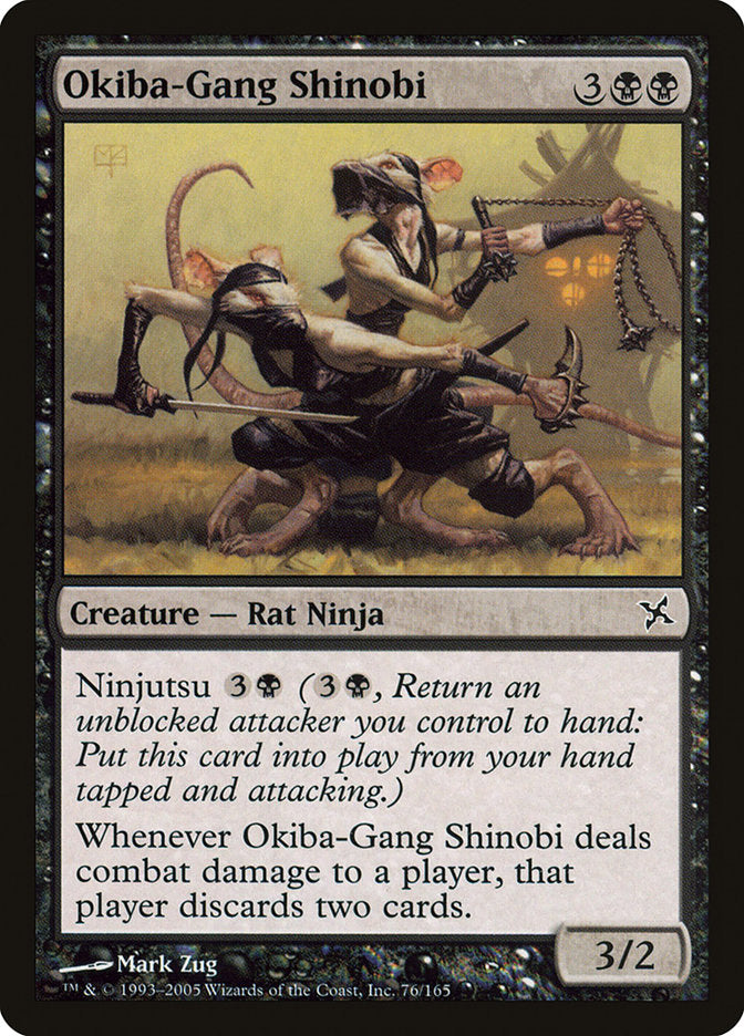 Okiba-Gang Shinobi [Betrayers of Kamigawa] | Card Merchant Takapuna