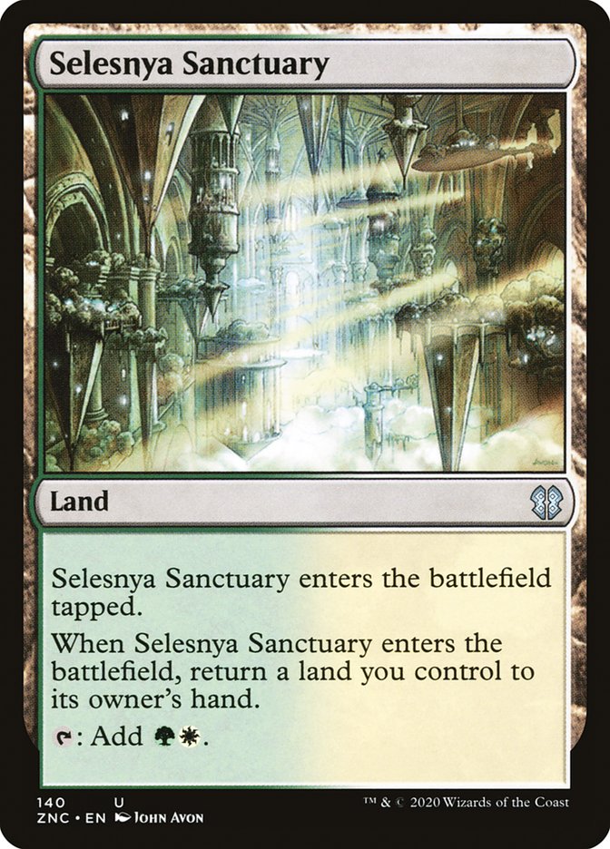 Selesnya Sanctuary [Zendikar Rising Commander] | Card Merchant Takapuna