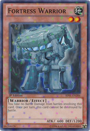 Fortress Warrior [BP01-EN206] Starfoil Rare | Card Merchant Takapuna