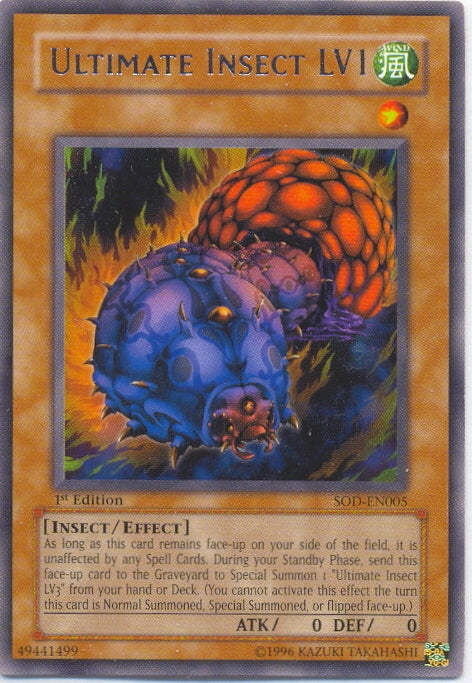 Ultimate Insect LV1 [SOD-EN005] Rare | Card Merchant Takapuna