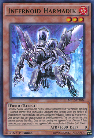 Infernoid Harmadik [MP15-EN204] Ultra Rare | Card Merchant Takapuna