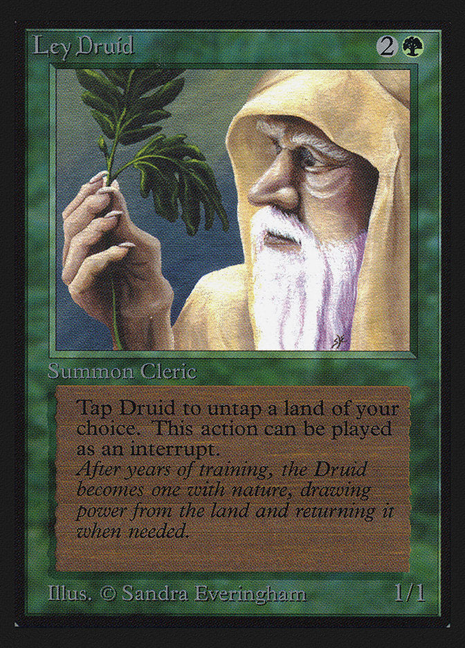 Ley Druid [International Collectors' Edition] | Card Merchant Takapuna