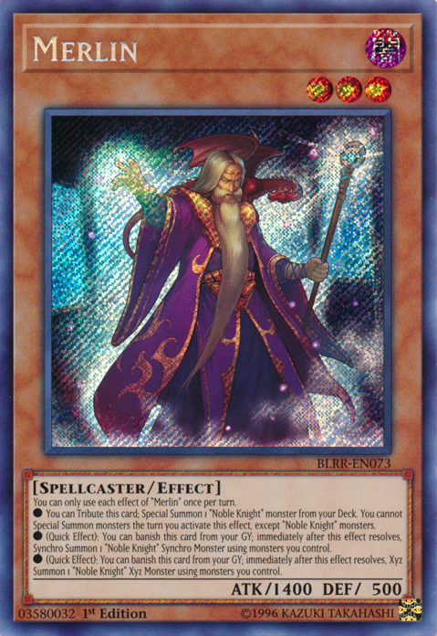 Merlin [BLRR-EN073] Secret Rare | Card Merchant Takapuna