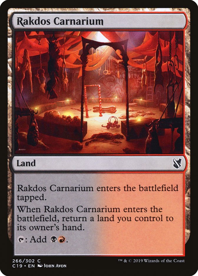 Rakdos Carnarium [Commander 2019] | Card Merchant Takapuna