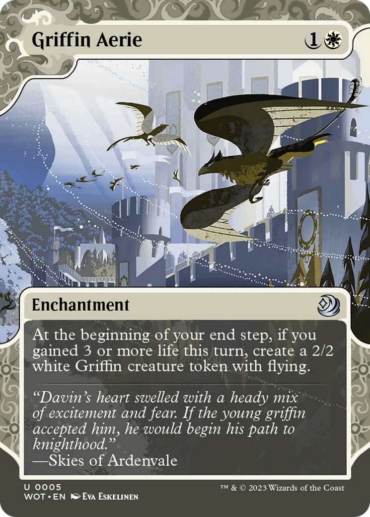 Griffin Aerie [Wilds of Eldraine: Enchanting Tales] | Card Merchant Takapuna