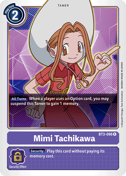 Mimi Tachikawa [BT3-096] [Release Special Booster Ver.1.5] | Card Merchant Takapuna