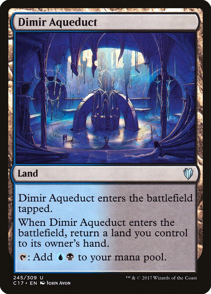 Dimir Aqueduct [Commander 2017] | Card Merchant Takapuna