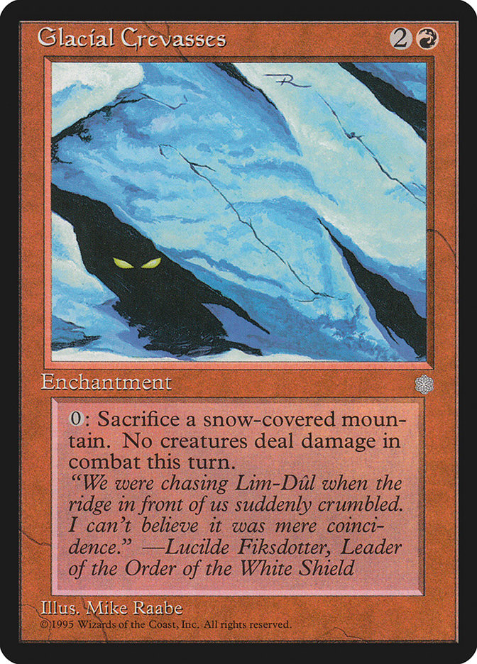 Glacial Crevasses [Ice Age] | Card Merchant Takapuna