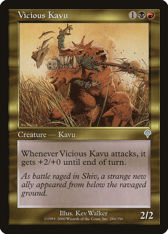 Vicious Kavu [Invasion] | Card Merchant Takapuna