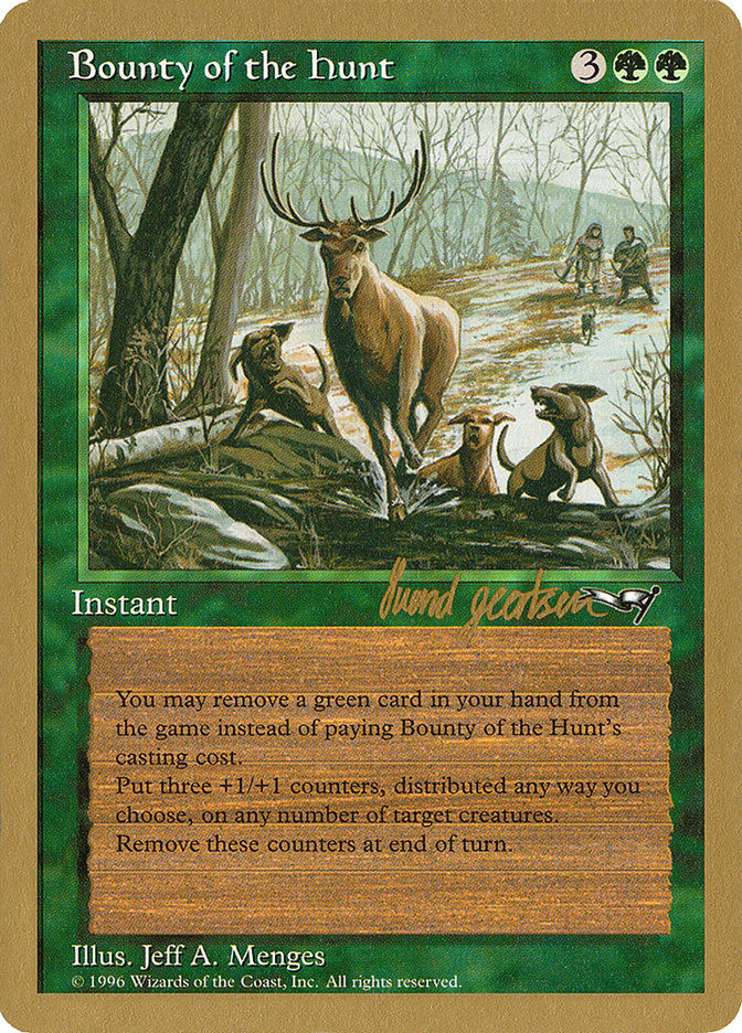 Bounty of the Hunt (Svend Geertsen) [World Championship Decks 1997] | Card Merchant Takapuna