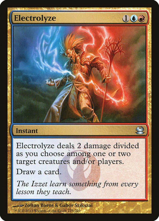 Electrolyze [Modern Masters] | Card Merchant Takapuna