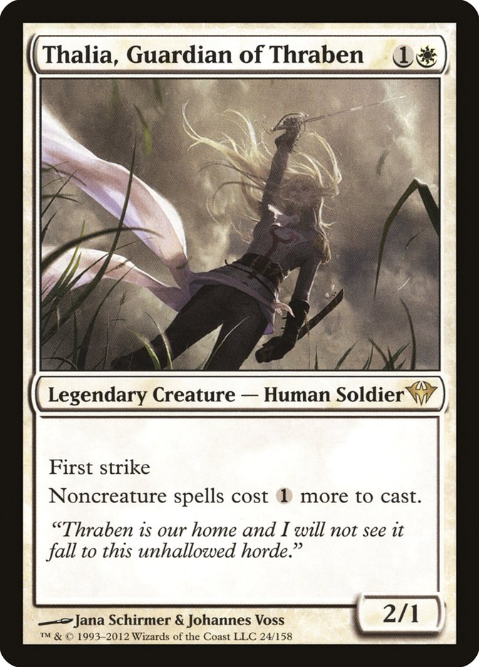 Thalia, Guardian of Thraben [Dark Ascension] | Card Merchant Takapuna