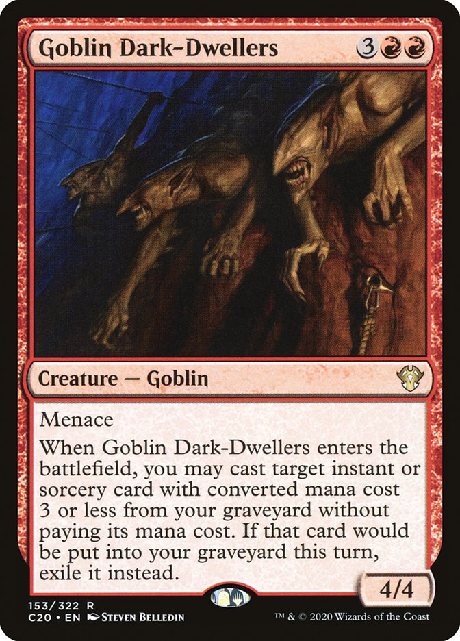 Goblin Dark-Dwellers [Commander 2020] | Card Merchant Takapuna