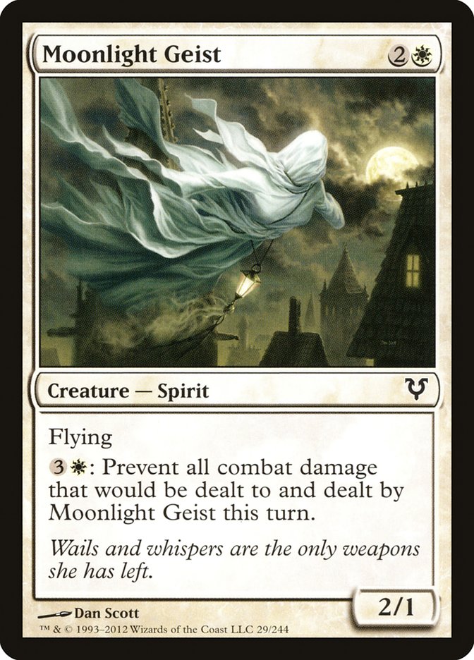 Moonlight Geist [Avacyn Restored] | Card Merchant Takapuna