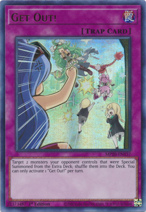 Get Out! [MP20-EN137] Ultra Rare | Card Merchant Takapuna