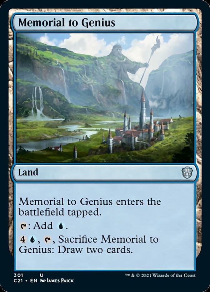 Memorial to Genius [Commander 2021] | Card Merchant Takapuna