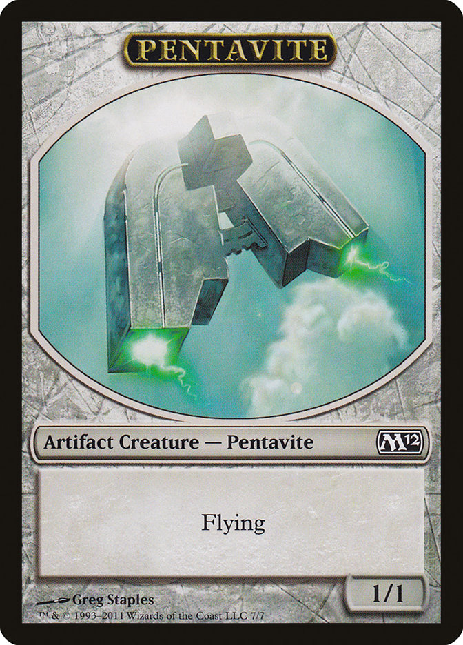 Pentavite Token [Magic 2012 Tokens] | Card Merchant Takapuna