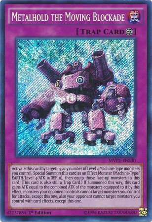 Metalhold the Moving Blockade [MVP1-ENS30] Secret Rare | Card Merchant Takapuna