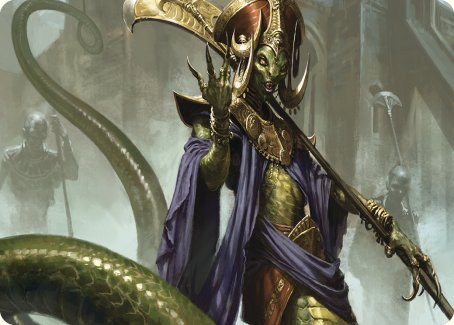 Sidisi, Brood Tyrant Art Card [Commander Masters Art Series] | Card Merchant Takapuna