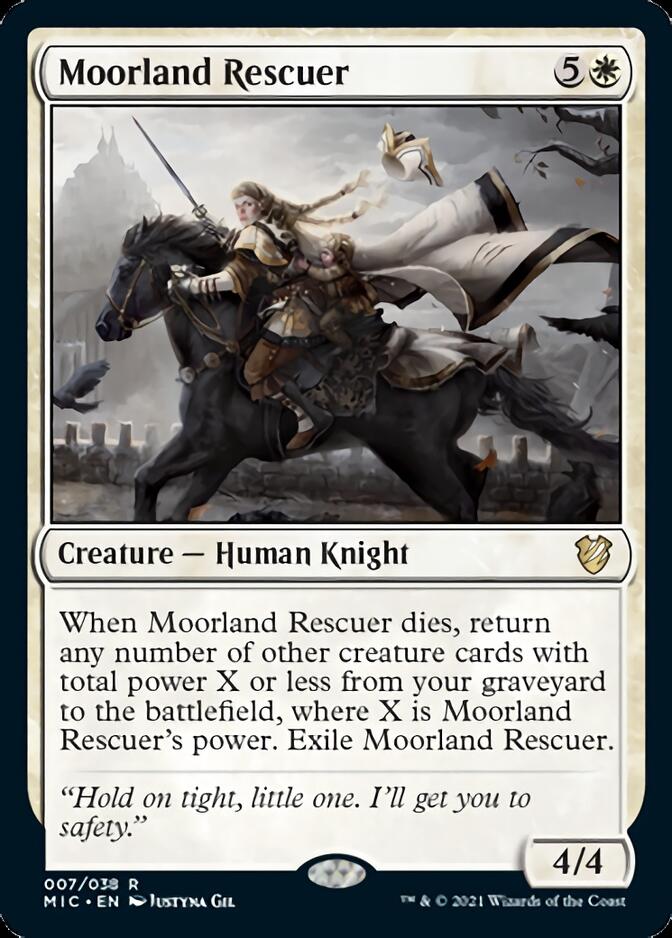 Moorland Rescuer [Innistrad: Midnight Hunt Commander] | Card Merchant Takapuna