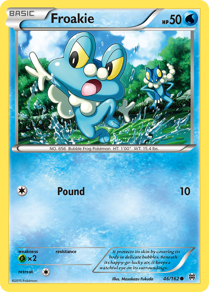 Froakie (46/162) [XY: BREAKthrough] | Card Merchant Takapuna