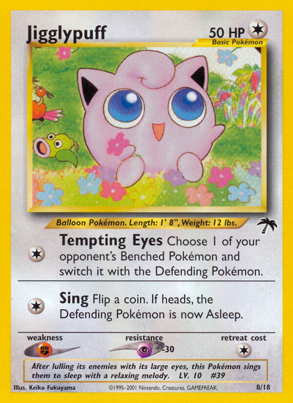 Jigglypuff (8/18) [Southern Islands] | Card Merchant Takapuna