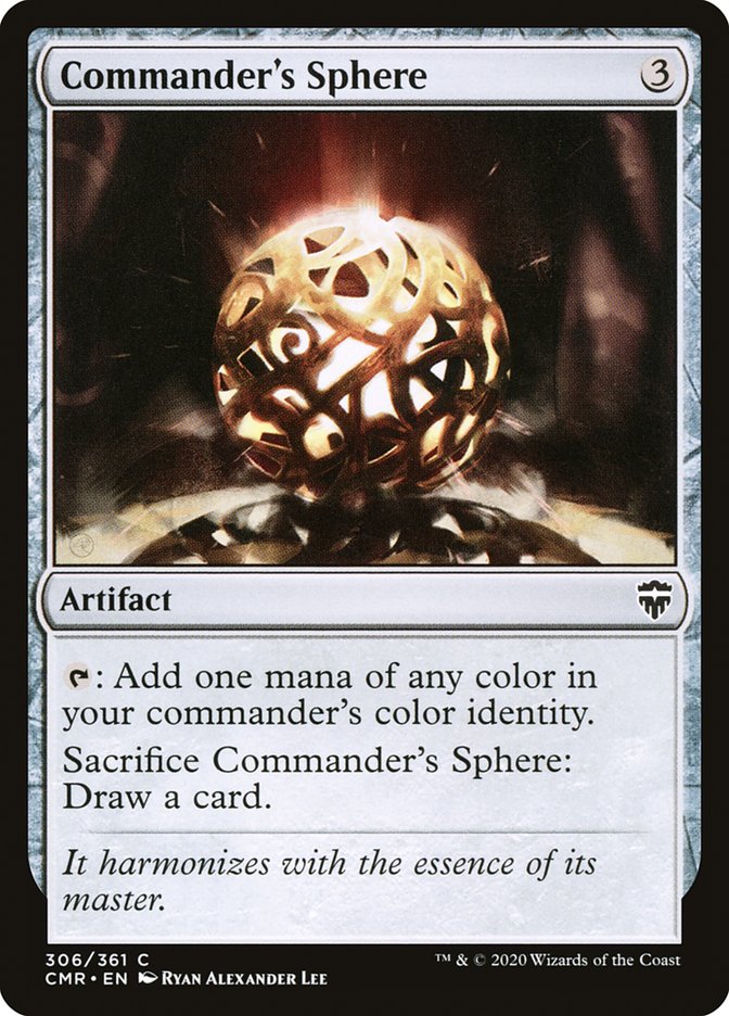 Commander's Sphere [Commander Legends] | Card Merchant Takapuna