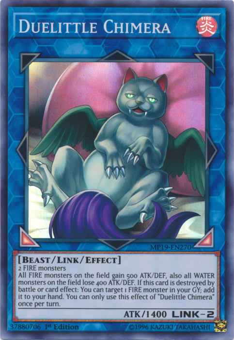 Duelittle Chimera [MP19-EN270] Super Rare | Card Merchant Takapuna