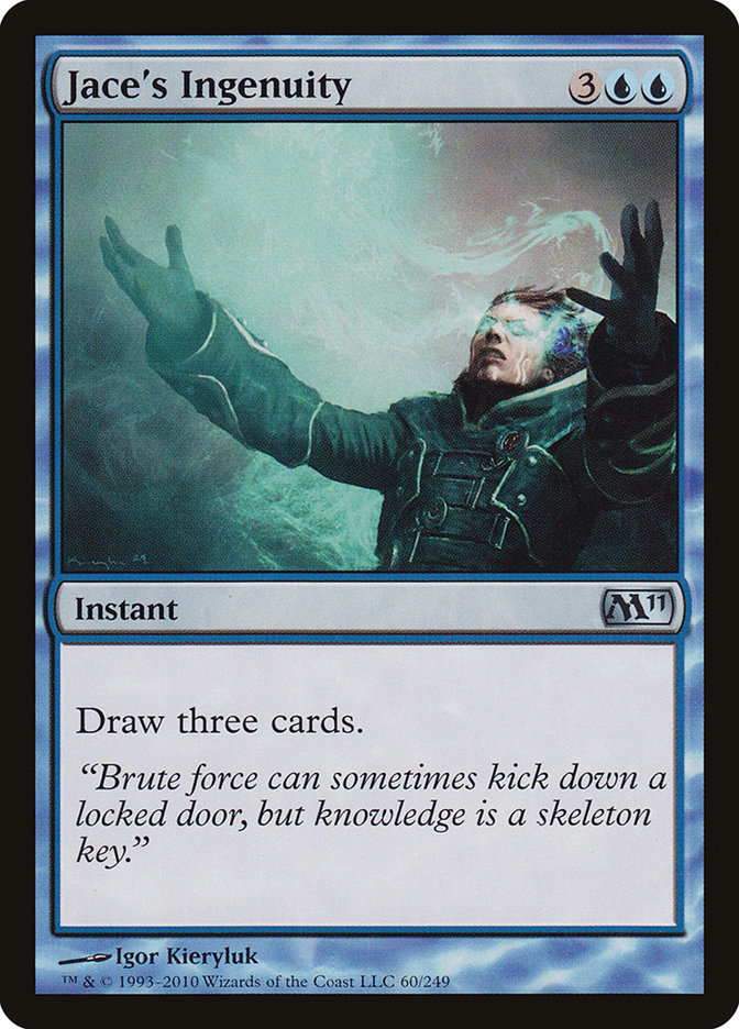 Jace's Ingenuity [Magic 2011] | Card Merchant Takapuna